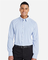 Men's CrownLux Performance® Micro Windowpane Woven Dress Shirt - 13381