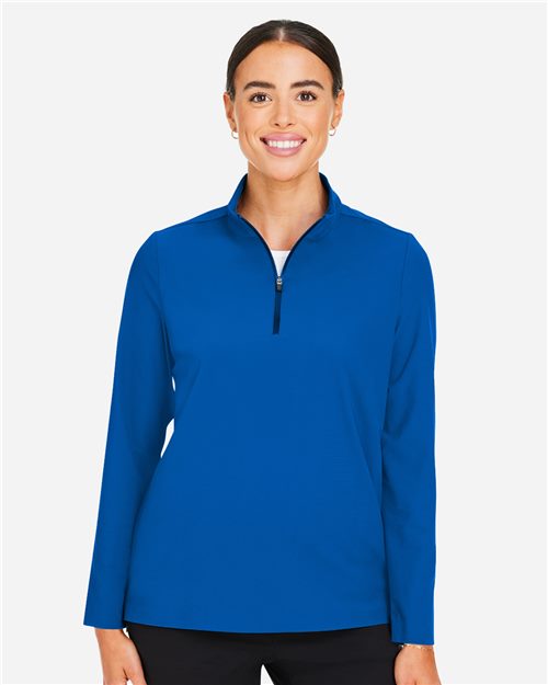 Women's CrownLux Performance® Windsor Welded Quarter-Zip Pullover - 13392