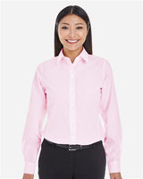 Women's Crown Collection® Striped Woven Dress Shirt