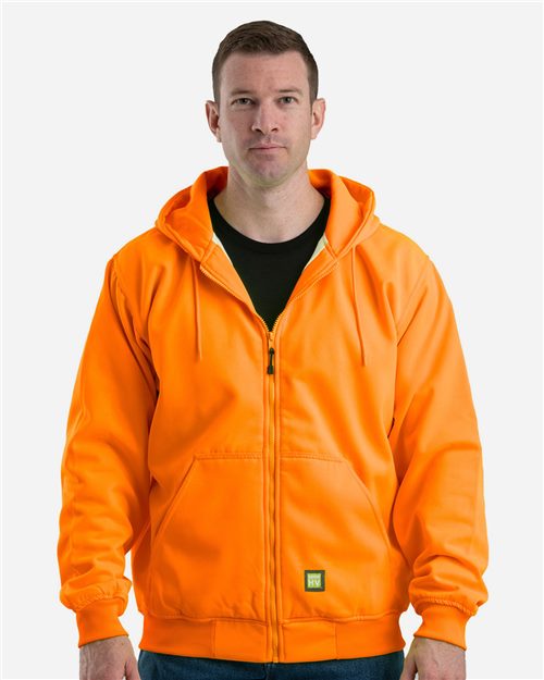 Men's Heritage Thermal-Lined Full-Zip Hooded Sweatshirt - 13460