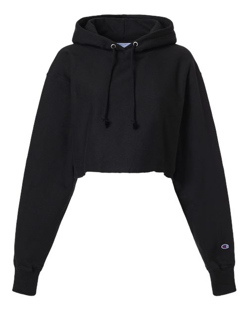 Women's Reverse Weave® Hooded Cropped Sweatshirt - 16143