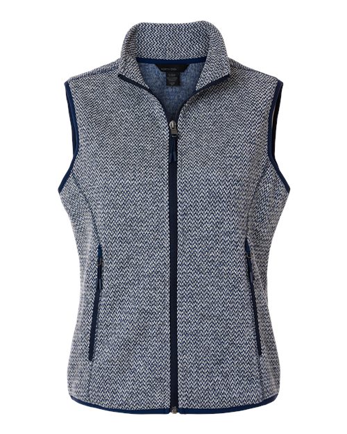 Women's Jasper Jacquard Fleece Vest - 16203