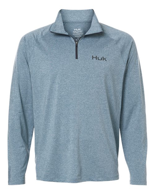 Men's Airweight Heather Quarter-Zip Pullover