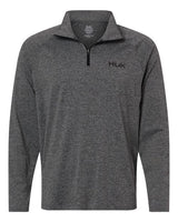 Men's Airweight Heather Quarter-Zip Pullover - 16208