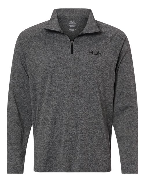 Men's Airweight Heather Quarter-Zip Pullover