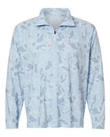 Men's Airweight KC Printed Quarter-Zip Pullover - 16212