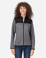 Women's Venture Heathered Stripe Hybrid Jacket - 13515