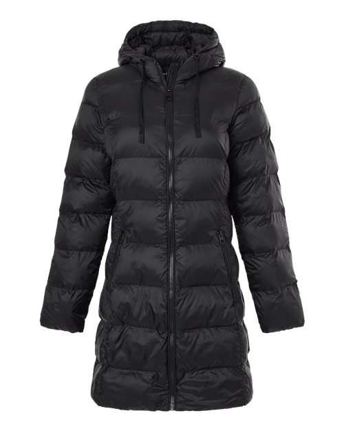 Women's Poly-filled 3/4 Length Coat - 16223