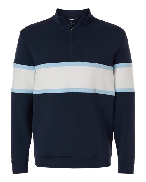 Men's Owen Quarter-Zip Colorblock Pullover - 16230