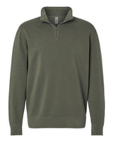 Unisex Pigment-Dyed Quarter-Zip Pullover - 16234