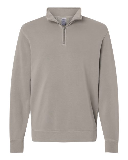 Unisex Pigment-Dyed Quarter-Zip Pullover