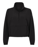 Women's Stretch Woven Quarter-Zip Pullover - 16274