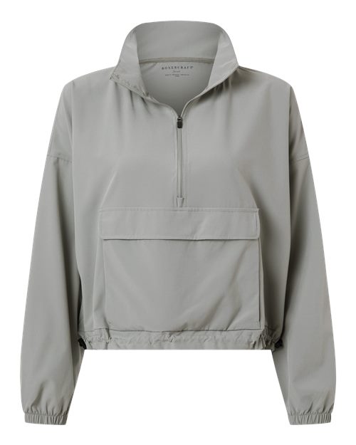 Women's Stretch Woven Quarter-Zip Pullover - 16274
