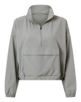 Women's Stretch Woven Quarter-Zip Pullover - 16274