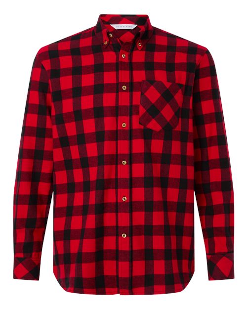 Men's Flannel Button Down Shirt