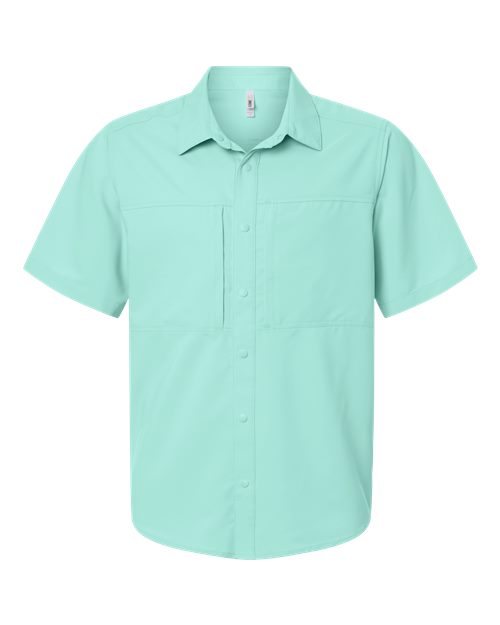 Men's UltraUVP Shoreline Short Sleeve Staff Shirt