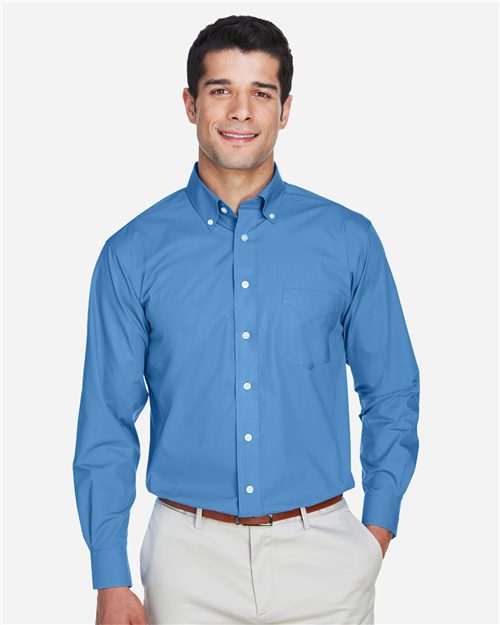 Men's Tall Crown Collection® Broadcloth Woven Dress Shirt - 13635