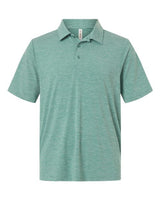 Men's Relay Heathered Stripe Polo - 16386