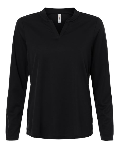 Women's Nova Performance Long Sleeve Pique Polo