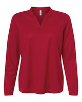 Women's Nova Performance Long Sleeve Pique Polo