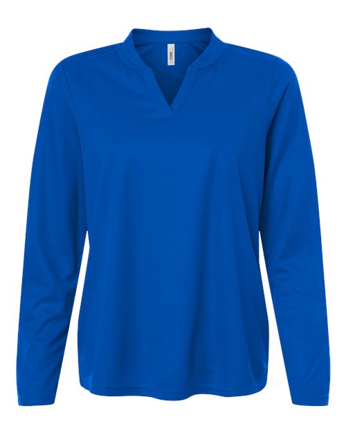 Women's Nova Performance Long Sleeve Pique Polo