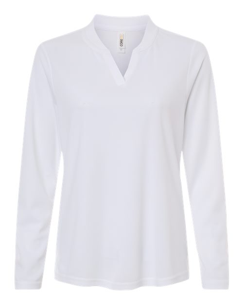 Women's Nova Performance Long Sleeve Pique Polo