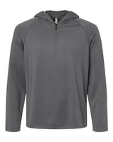 Men's Qualify Quarter-Zip Hooded Pullover - 16391