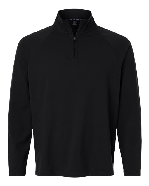 Men's Seaton Pebble Textured Quarter-Zip Pullover - 16397