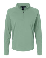 Women's Seaton Pebble Textured Quarter-Zip Pullover - 16399