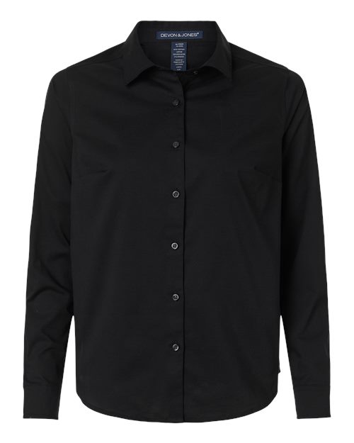 Women's CrownLux Performance® Spencer Poplin Dress Shirt - 13275
