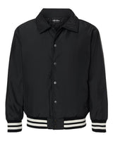 Unisex Collared Varsity Jacket - 16325