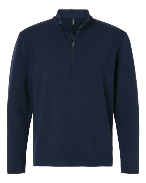 Men's Stretch Quarter-Zip Fleece Pullover - 16436