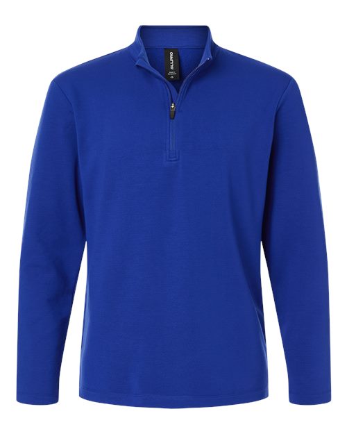 Men's Stretch Quarter-Zip Fleece Pullover - 16436