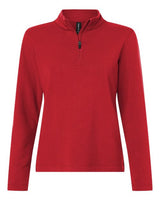 Women's Stretch Quarter-Zip Fleece Pullover - 16437