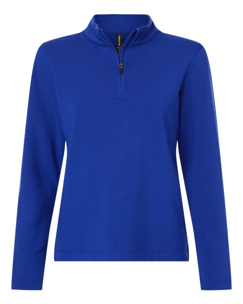 Women's Stretch Quarter-Zip Fleece Pullover - 16437