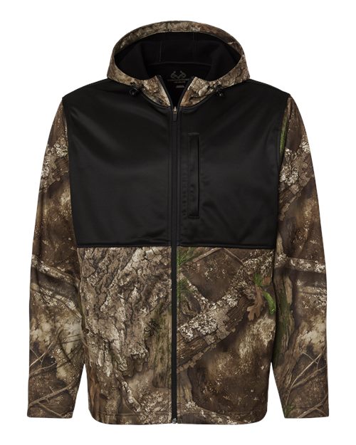 Unisex Realtree® Performance Colorblocked Full-Zip Hooded Sweatshirt - 16482