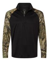 Unisex Realtree® Performance Colorblocked Quarter-Zip Pullover - 16485