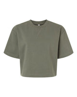 Women's French Terry Mid-Length Boxy Top - 16623