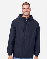 Unisex Flex Twill Hooded Jacket - 13931
