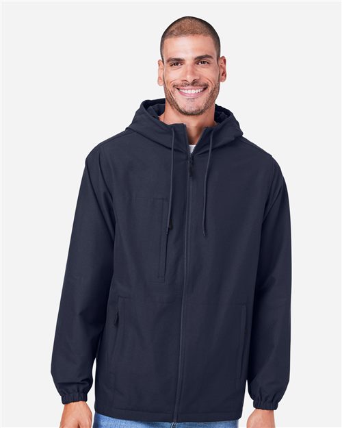 Unisex Flex Twill Hooded Jacket - 13931