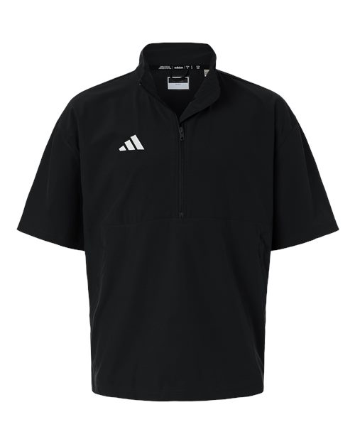 Men's Short Sleeve Quarter-Zip Pullover - 16755