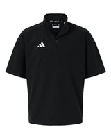 Men's Short Sleeve Quarter-Zip Pullover - 16755