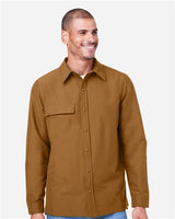 Unisex Flex Twill Overshirt Jacket