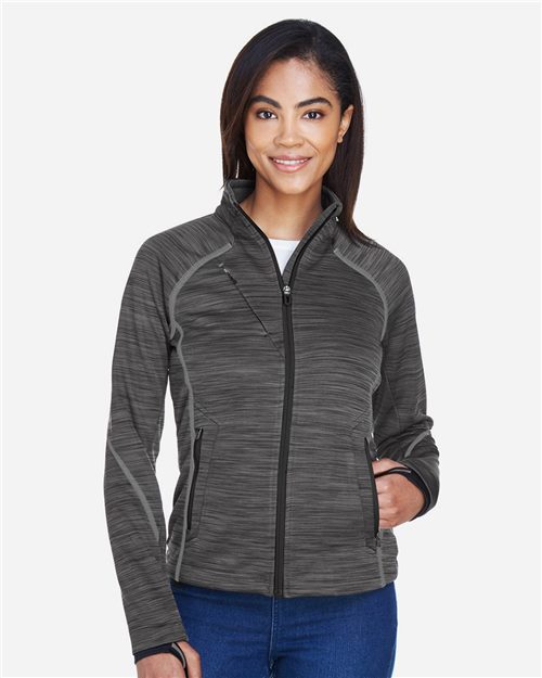 Women's Flux Mélange Bonded Fleece Jacket - 14064