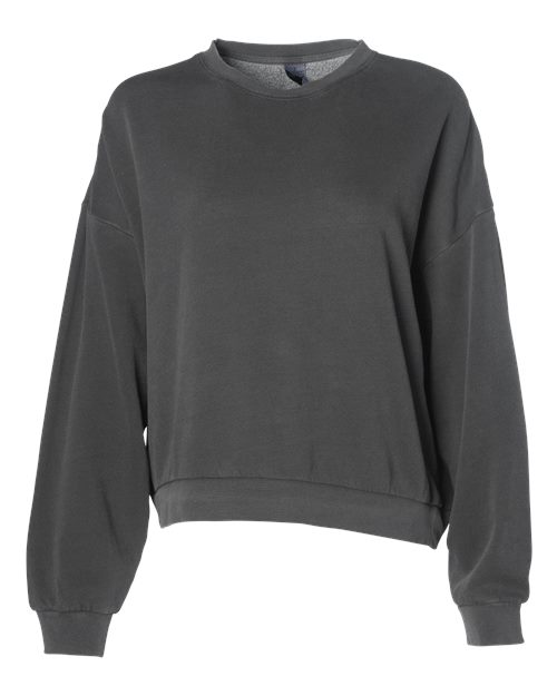 Women's California Wave Wash Sunday Crewneck Sweatshirt - 16944