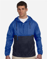 Unisex Packable Hooded Nylon Jacket - 14181