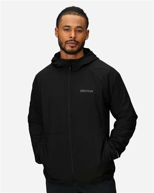 Men's Aerothermal Soft Shell Hooded Jacket - 17117