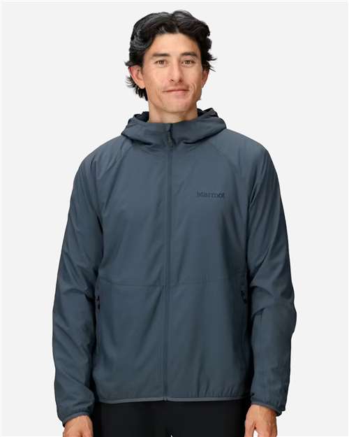 Men's Aerothermal Soft Shell Hooded Jacket