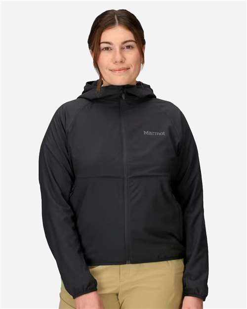 Women's Aerothermal Soft Shell Hooded Jacket - 17119