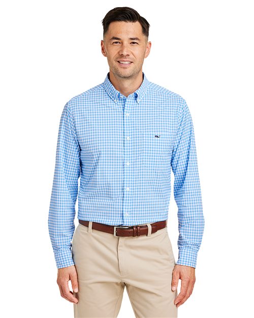 Men's On-The-Go Nylon Gingham Shirt - 14370